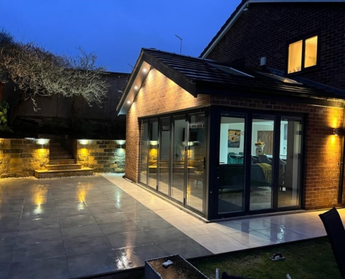 home extension completed in Greater Manchester