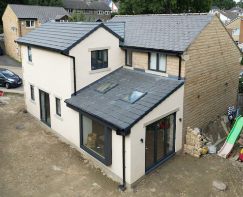 large 2 storey home extension Greater Manchester
